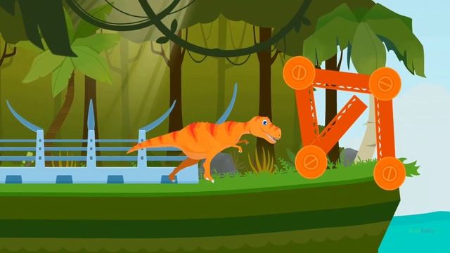 Jurassic Rescue | Play with Dinosaurs & Help Friends | Dinosaur Game By Yateland смотреть онлайн