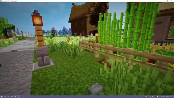 Minecraft Java 1.17.1 RedHat v27.0 (Chocapic13 Edit) Shaders (OptiFine, Iris Shaders) Gameplay