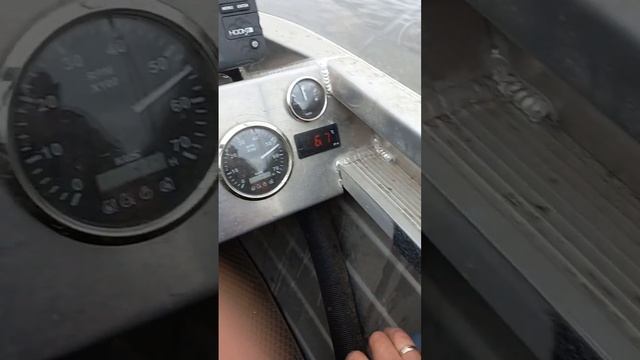 wyatboat 430DCM new Yamaha f50. винт 11 1/8 14. смотреть онлайн