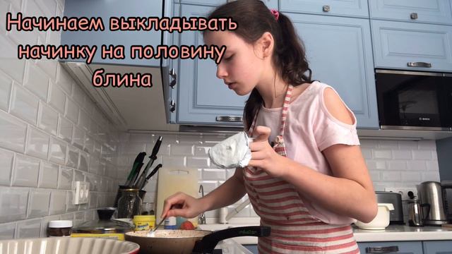 Детское ТВ - Готовим банановый панкейк смотреть онлайн