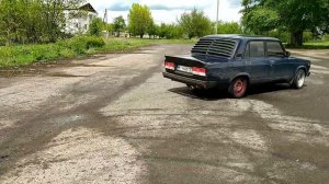 Что будет если в жигули поставить блокировку??!!!Боевая классика, мокрый дрифт, ваз 2105
