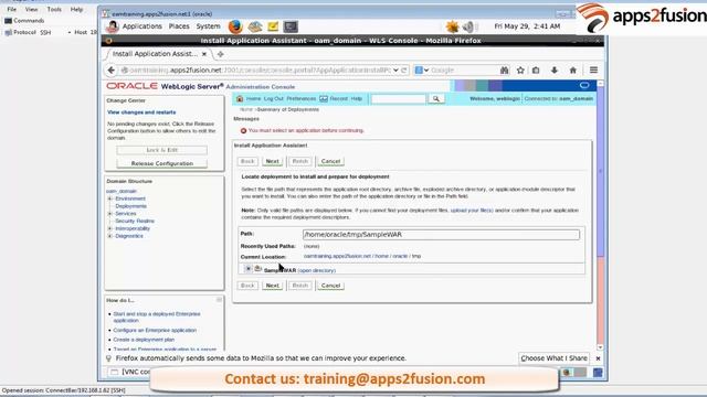 How to Deploy a Web Application in Oracle Access Manager (OAM) смотреть онлайн