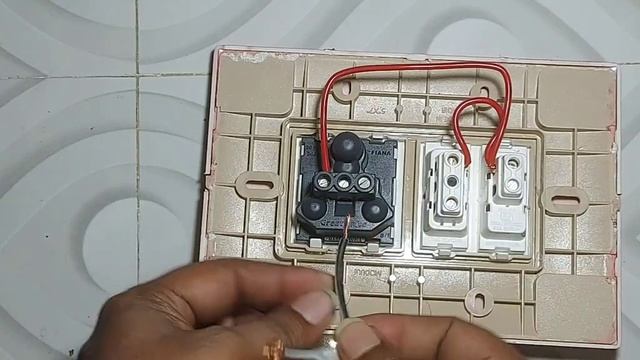 1 switch 1 socket 1 Indicator Connection at home | switch bord wiring kaise kare смотреть онлайн