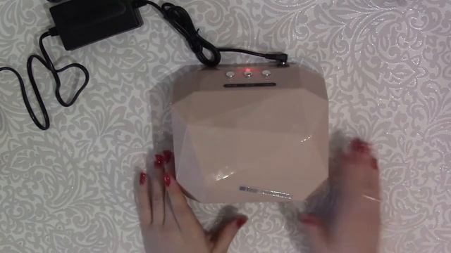 Лампа для сушки гель лака с Алиэкспресс. Лампа гибрид. CCFL + LED 36W смотреть онлайн