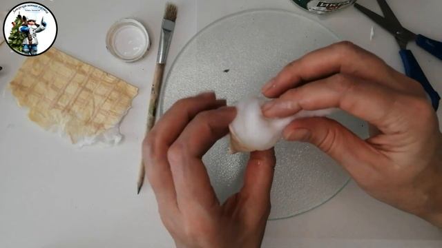 Ватная игрушка Мороженое из ваты на ёлку своими руками смотреть онлайн