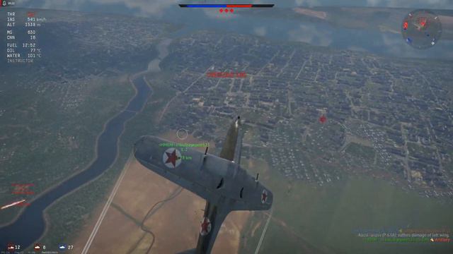 War Thunder - P-63A-5 (USSR) -So Damn Annoying! смотреть онлайн