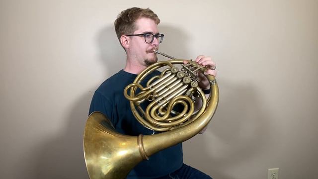 G. Kopprasch: Etude No. 29 Etudes for Low Horn Op. 6