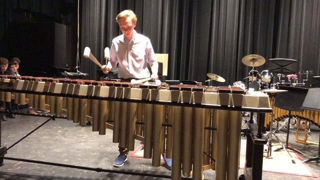 David Maslanka- A Solemn Music for Solo Marimba, Mvt 1.- Ford Smith смотреть онлайн