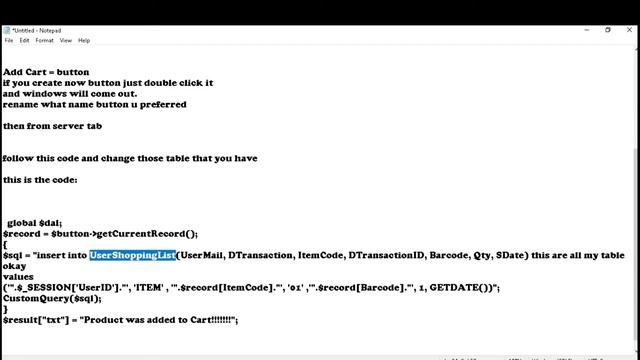 How to create button that can add Item on Shopping Cart in PHP Runner смотреть онлайн