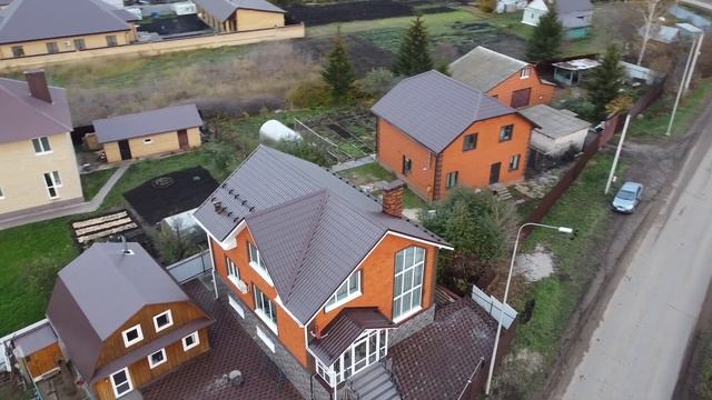 Реализованный проект в Больших Кабанах - двухэтажный кирпичный дом с подвалом смотреть онлайн