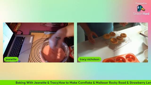 Baking With Jeanette & Tracy; Cornflake & Malteser Rocky Road & Strawberry Lemon Baked Donuts смотреть онлайн
