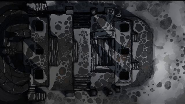 Skyrim-Inspired Hand-Painted Battle Map - Animated Nordic Ruins смотреть онлайн
