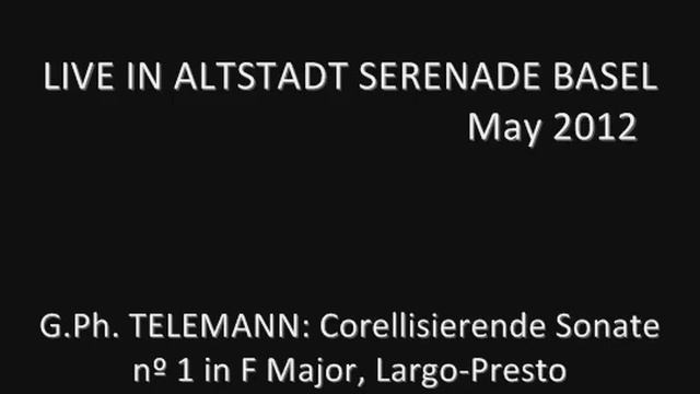 ENSEMBLE DAIMONION. G. Ph. Telemann: Corellisierende Sonata nº1 in F Major, Largo-Presto смотреть онлайн