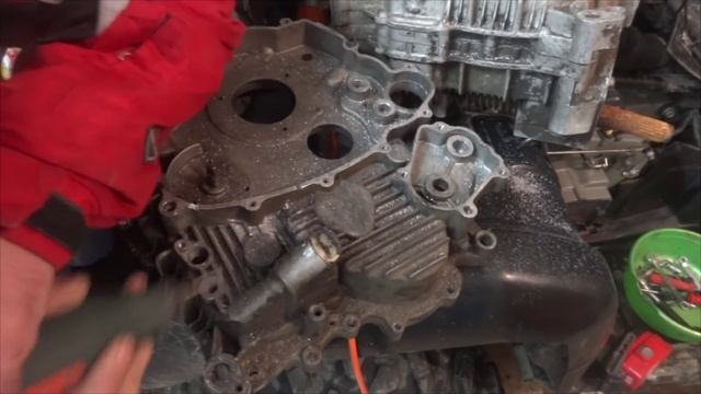 Ремонт блока двигателя CF Moto 500 смотреть онлайн