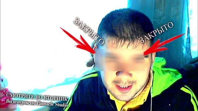 Pinnacle Studio 16, 17, 18, 19 АНОНС Закрыть Размыть Замазать Скрыть Лицо Человека На Видео