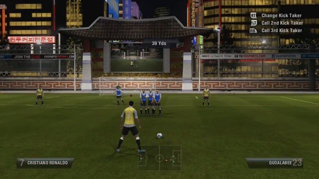 FIFA 13 - Free Kick Tutorial - "Score Everytime!" Any Position - 18-40 Yards! New Tactics смотреть онлайн