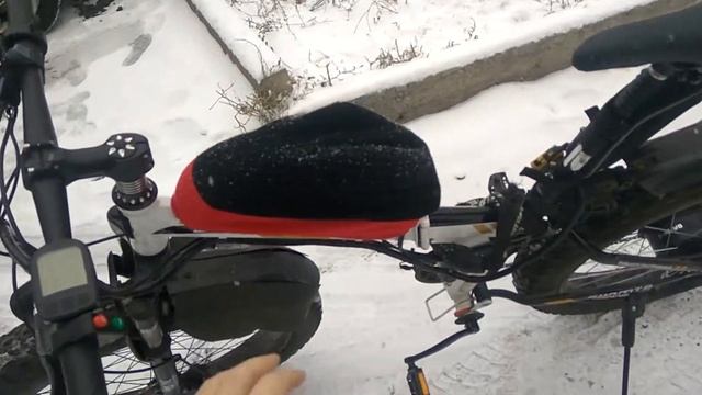 Электрофэтбайк зимой 750 ватт Алма-Ата 1 смотреть онлайн