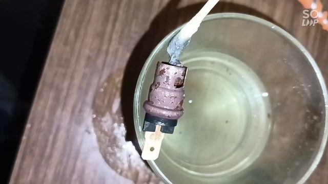 очистка детали от ржавчины. электролиз. цинкарь. смотреть онлайн