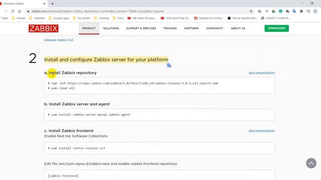 Install Zabbix Server смотреть онлайн