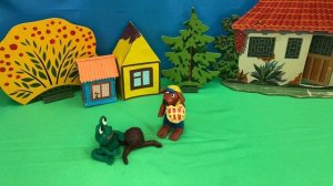 Пластилиновая сказка по мотивам стихотворения Эммы Мошковской «Жадина"