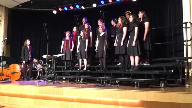 Moscow High School Jazz Choir: “Java Jive” Feb. 23, 2018. Stephanie Sant, Director. смотреть онлайн