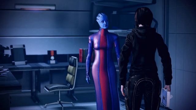 Mass Effect Legendary Edition - All Liara Scenes & Romance With Shepard (Fem Shep) смотреть онлайн