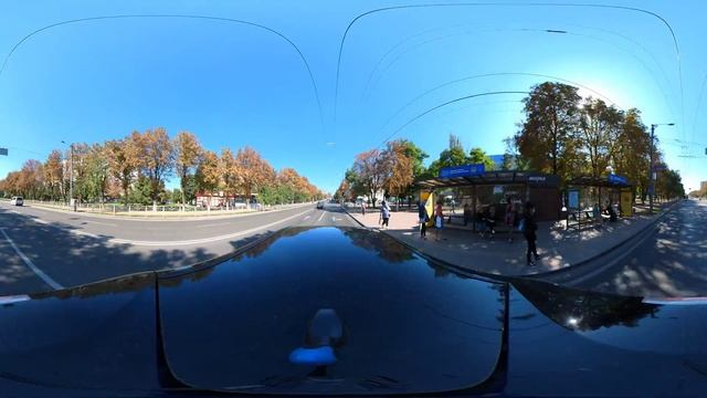 Мариуполь проспект Мира видео 360'. смотреть онлайн