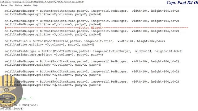 How to Create a Point of Sale Application using Treeview in Python - Part 2 of 3 смотреть онлайн