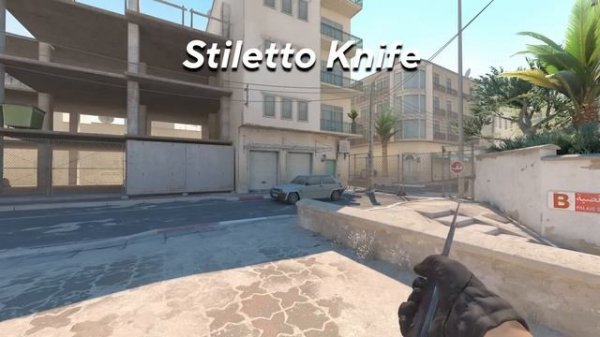 Stiletto Knife | Counter-Strike 2 | Showcase + Animation on Source 2 Engine