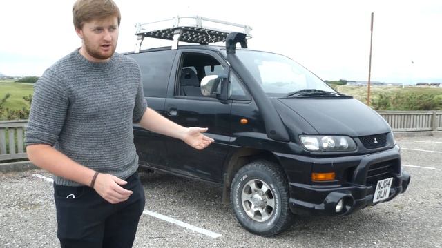 My new ADVENTURE VAN - Mitsubishi Delica L400 смотреть онлайн