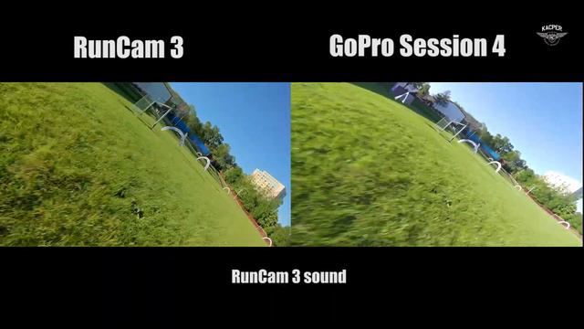 Runcam3 vs GoPro Session 4 - test on racer смотреть онлайн