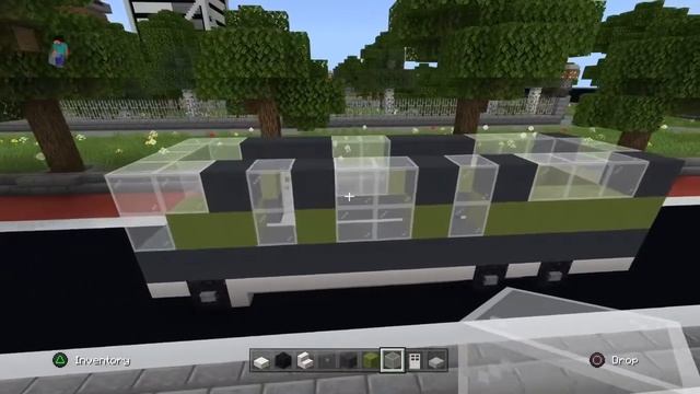 Minecraft: How to build a bus (tutorial) смотреть онлайн