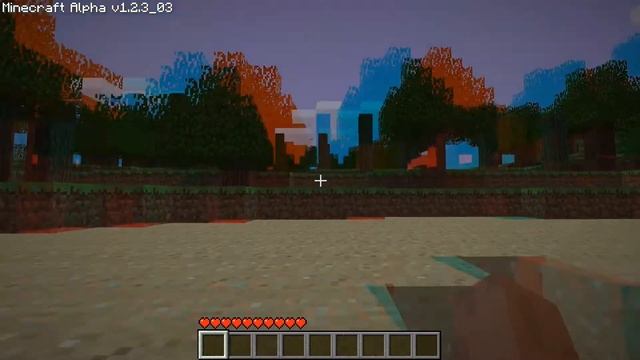 MINECRAFT ALPHA 1.2.3_03 HEROBRINE SIGHTING #4 смотреть онлайн