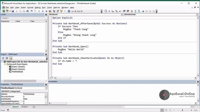 VBA Excel | Bài 11.2 смотреть онлайн
