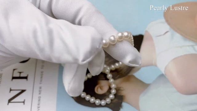 Pearly Lustre Elegant Freshwater Pearl Necklace WN00105. Classic Pearl Necklace! смотреть онлайн