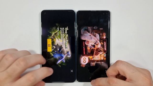 Xiaomi Mi 11 Lite 5G vs Samsung S10 Plus Speed Test смотреть онлайн