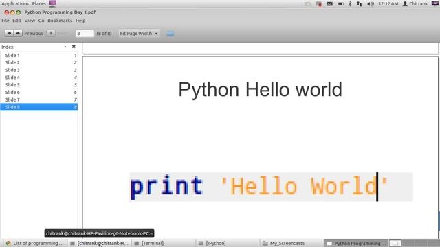 01 Intro to Python Programming | by Chitrank Dixit смотреть онлайн