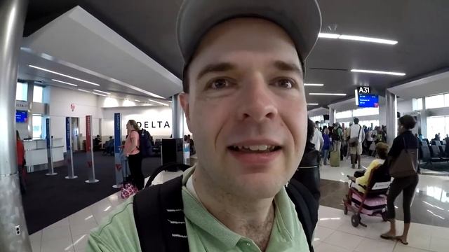 Navigating Hartsfield-Jackson Airport and Trip Reflections | Flight from Atlanta to Detroit смотреть онлайн