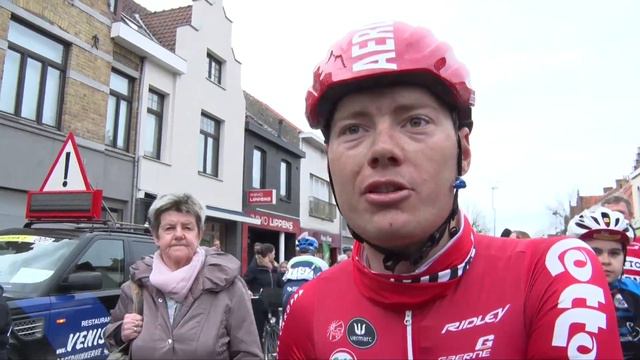 Pim Ligthart - postrace interview - 2nd stage - 3 Daagse De Panne Koksijde 2016 смотреть онлайн