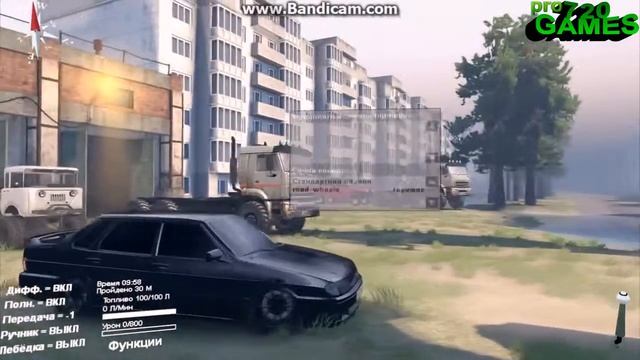Обзор мода ВАЗ 2115 Final для Spintires смотреть онлайн
