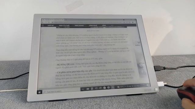 Trải nghiệm màn hình máy tính eink Boox Mira смотреть онлайн