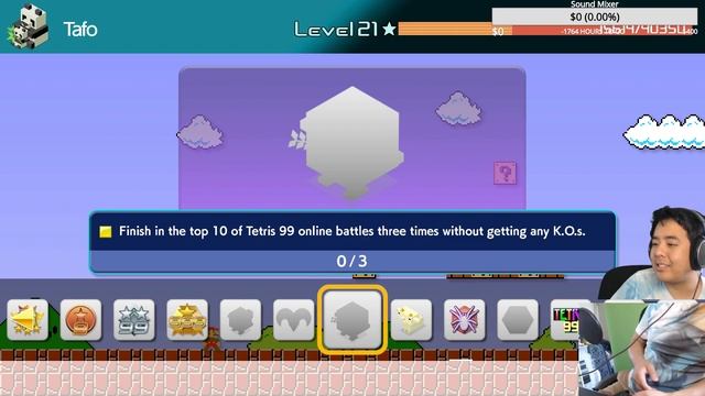 Scrolling through all 200 ICONS! - Tetris 99 смотреть онлайн