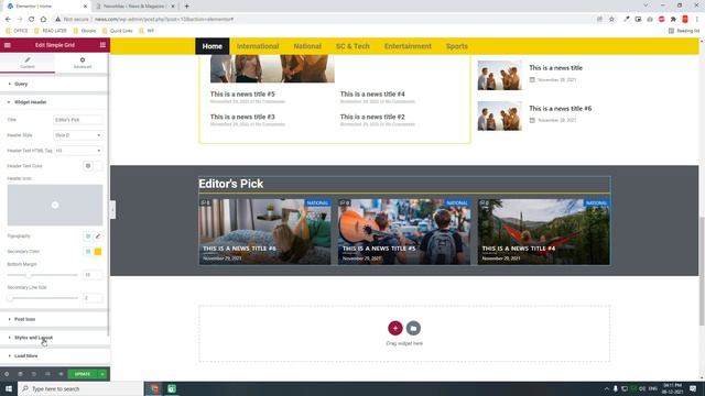 [4] News Website Design Tutorial Course with Elementor & Wordpress смотреть онлайн
