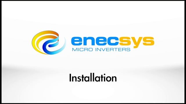Enecsys Micro Inverters Installation Video