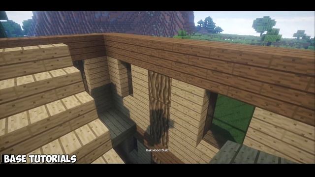 Minecraft - How to build a Wooden Starter House смотреть онлайн