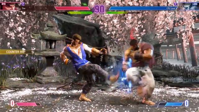 Street Fighter 6 Demo Ryu Training against CPU смотреть онлайн