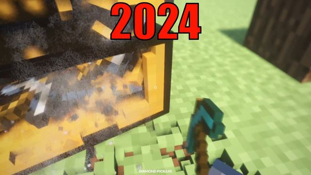 minecraft physics in 2022 vs 2023 vs 2024 смотреть онлайн