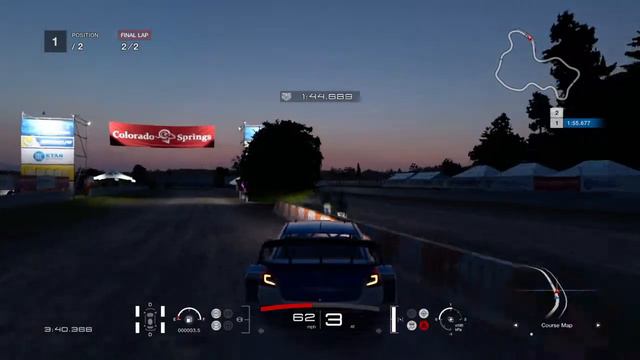 Gran Turismo Sport - Colorado Springs Lake II 1st Place - Subaru WRX Rally Car смотреть онлайн