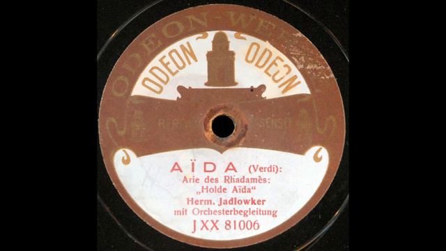 Celeste Aida (Hermann Jadlowker) смотреть онлайн
