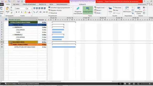 Microsoft Project 2013: Ruta Critica y Criterios para Vincular смотреть онлайн